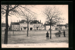 CPA Cluis, Le Champ De Foire  - Other & Unclassified