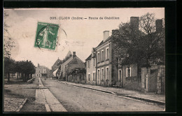 CPA Clion, Route De Châtillon  - Autres & Non Classés