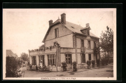 CPA Chabris, L`Hôtel De La Plage  - Autres & Non Classés