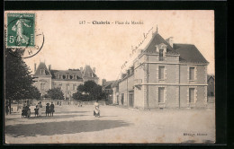 CPA Chabris, Place Du Marché  - Andere & Zonder Classificatie
