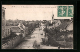 CPA Tournon-St-Martin, Vue Générale Prise Du Pont De La Gare  - Autres & Non Classés