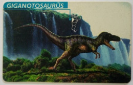 Argentina 20 Unit Chip Card - Serie Dinosaurios De Argentina - Giganotosaurus - Argentina