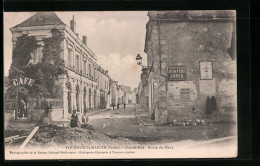 CPA Tournon-St-Martin, Grande-Rue, Route Du Blanc  - Le Blanc