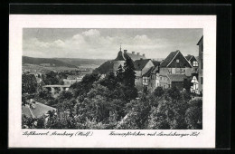 AK Arnsberg / Westf., Blick Auf Das Kaiserpförtchen Mit Landsberger Hof  - Arnsberg