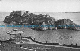 R155476 Tenby. St. Catherine Rock. Dennis. 1922 - World