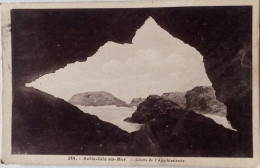 CPA  Circulée 1934 , Belle Ile En Mer (Morbihan) - Grotte De L'Apothicairerie  (207) - Belle Ile En Mer