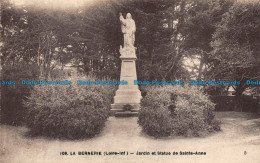 R155519 La Bernerie. Jardin Et Statue De Sainte Anne. F. Chapeau. No 108 - Monde