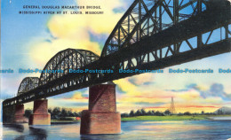 R155573 General Douglas Macarthur Bridge. Mississippi River At St. Louis. Missou - World