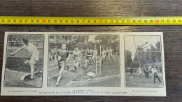 1930 GHI25 CRITÉRIUM LIGUE DU NORD D'ATHLETISME à Lambersart Challenge Venot - Sammlungen