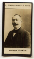 Collection FELIX POTIN N° 2 (1907-1922) : AUGUSTE GERMAIN, écrivain - 610724 - Oud (voor 1900)