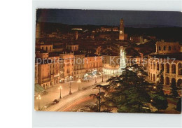 72390171 Verona Veneto Piazza Bra Notturno Verona - Other & Unclassified