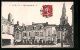 CPA La Chatre, Place De L`Hotel-de-Ville  - La Chatre