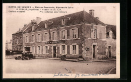 CPA Aigurande, Hotel De Nevers, Place Des Promenades  - Andere & Zonder Classificatie