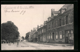 CPA Aigurande, L`Hotel De Ville Et La Promenade  - Autres & Non Classés