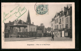 CPA Argenton, Place De La République  - Other & Unclassified