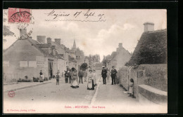 CPA Mézières, Rue Neuve, Vue De La Rue  - Sonstige & Ohne Zuordnung