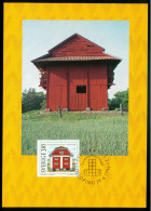 Mk Sweden Maximum Card 1996 MiNr 1939 | Traditional Buildings. Parish Storehouse, Småland #max-0114 - Maximum Cards & Covers