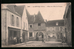 CPA Ste-Sévère, Hotel De L`Ecu De France  - Sonstige & Ohne Zuordnung