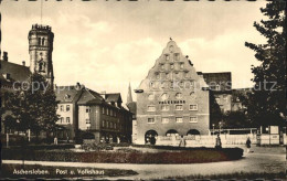 72388059 Aschersleben Post Und Volkshaus Aschersleben - Aschersleben