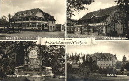 72387160 Friedrichsbrunn Harz Jungs-Hotel Schwarzer Adler Gruendungsdenkmal  Fri - Autres & Non Classés