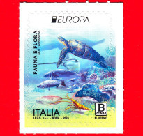 Nuovo - MNH - ITALIA - 2024 - Europa – Fauna E Flora Sottomarina – Tartaruga - B Zona 1 - 2021-...:  Nuevos