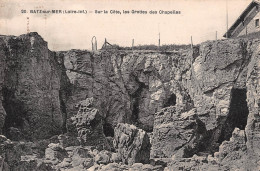 44 BATZ SUR MER LES GROTTES DES CHAPELLES - Batz-sur-Mer (Bourg De B.)