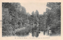 94 LE TOUR DE MARNE VUE PRISE DU PONT DE CHAMPIGNY - Other & Unclassified