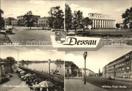 72385543 Dessau-Rosslau Hauptbahnhof Wilhelm Pieck Strasse Landestheater  Dessau - Dessau