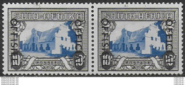 1953 South Africa OFFICIAL 10s. Blue And Charcoal MNH SG N. O51 - Autres & Non Classés