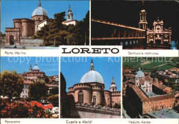 72385327 Loreto Ancona Porta Marina Cupala E Absidi Veduta Aerea Loreto Ancona - Autres & Non Classés