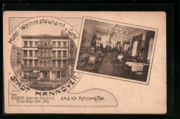 AK Berlin, Hotel Stadt Hannover, Friedrichstrasse 27 Ecke Besselstrasse  - Mitte