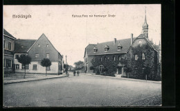 AK Hecklingen, Rathaus-Platz Mit Hamburger Strasse  - Other & Unclassified