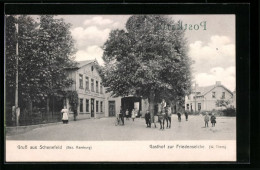 AK Schenefeld /Bez. Hamburg, Gasthof Zur Friedenseiche W. Timm  - Autres & Non Classés