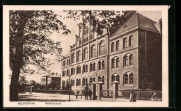 AK Neuruppin, Blick Auf Die Mittelschule  - Neuruppin