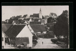 Foto-AK Neufra, Ortspartie Mit Kirche  - Autres & Non Classés