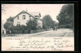 AK Lokstedt B. Hamburg, Königsstrasse Mit Passanten  - Lokstedt