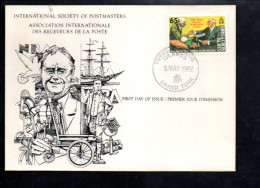 TURKS & CAICOS FDC 100 ANS FRANKLIN DELANO ROOSEVELT - Andere & Zonder Classificatie