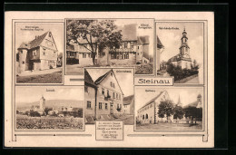 AK Steinau, Grimmshaus, Ehemaliges Hutten`sches Hospital, Rathaus  - Other & Unclassified