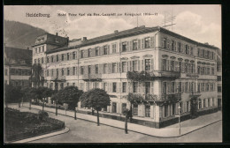 AK Heidelberg, Hotel Prinz Karl Als Reserve-Lazarett Zur Kriegszeit 1914-17  - Heidelberg