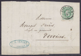 L. Affr. N°30 Càd VIELSALM /20 MARS 1874 Pour VERVIERS - 1869-1883 Léopold II