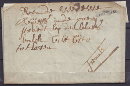 L. Datée 12 Février 1788 De RILLAER Pour LEUVEN - Griffe "LOUVAIN (prbablement Apposée à L'arrivée ?) - Man. "cito Cito" - 1714-1794 (Paesi Bassi Austriaci)