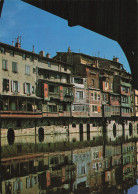 81 CASTRES VIEILLES MAISONS DE BOIS AU BORD DE L AGOUT - Castres