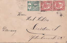 Australien: 1908 Letter To Dresden - Sonstige & Ohne Zuordnung