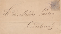 1866: Letter To Cardenas, Incl. Text - Sonstige & Ohne Zuordnung