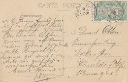 French Colonies: Somalia: Post Card 1919 To Düsseldorf - Somalie (1960-...)