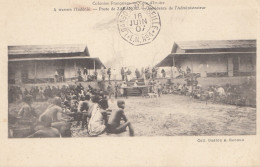 French Colonies: Ivory Coast: 1907: Post Card Residence De L' Administrateur - Côte D'Ivoire (1960-...)