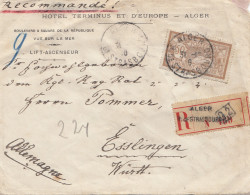 French Colonies: Alger 1911 To Esslingen - Algeria (1962-...)