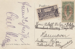 French Colonies: Congo: Post Card Vhey Girl To Germany - Otros & Sin Clasificación