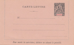 French Colonies Martinique: Carte-lettre, Unused - Other & Unclassified