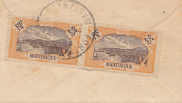 French Colonies Martinique 1920: Fort De France Small Letter To Paris - Autres & Non Classés